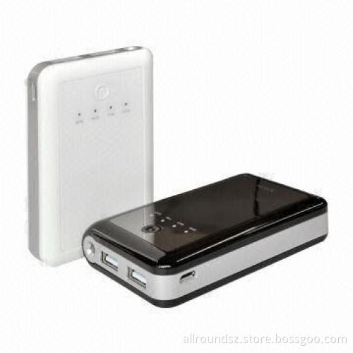 Power Banks for iPhone/iPad, with 7,800mAh Capacity, 2 USB Ports and 6 Additional Connectors